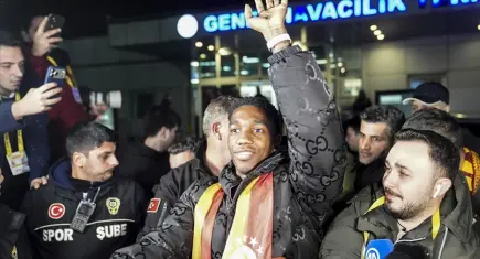 Galatasaray’ın yeni transferi Yaser Asprilla, İstanbul'da