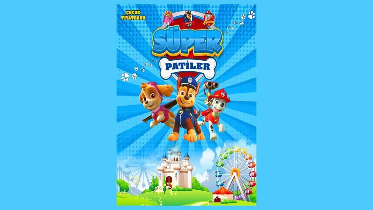 Süper Patiler Çocuklarla Buluşuyor haberinin görseli