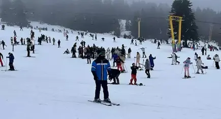 Uludağ’da Hafta Sonu ve Sömestr Hareketliliği