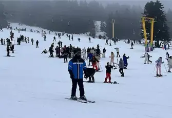 Uludağ’da Hafta Sonu ve Sömestr Hareketliliği