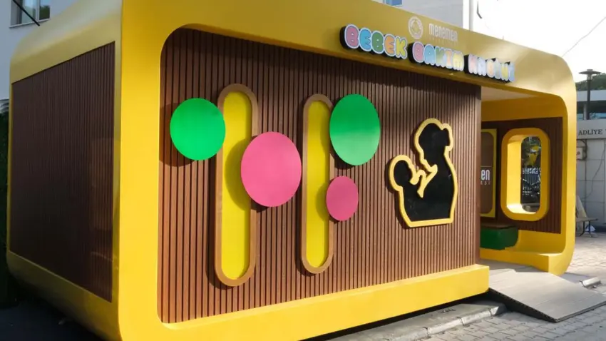 Menemen’den bebekli ailelere 3 noktada destek