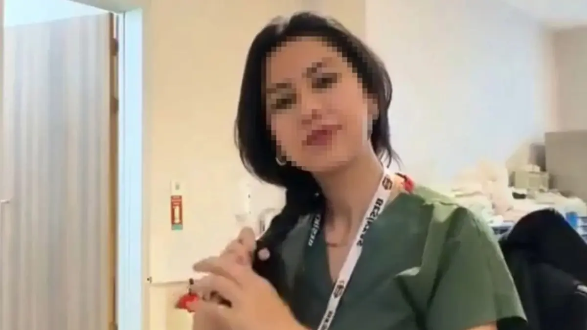 Terör propagandasından gözaltına alınmıştı: 'Saç örme' eylemine katılan hemşire serbest bırakıldı haberinin görseli