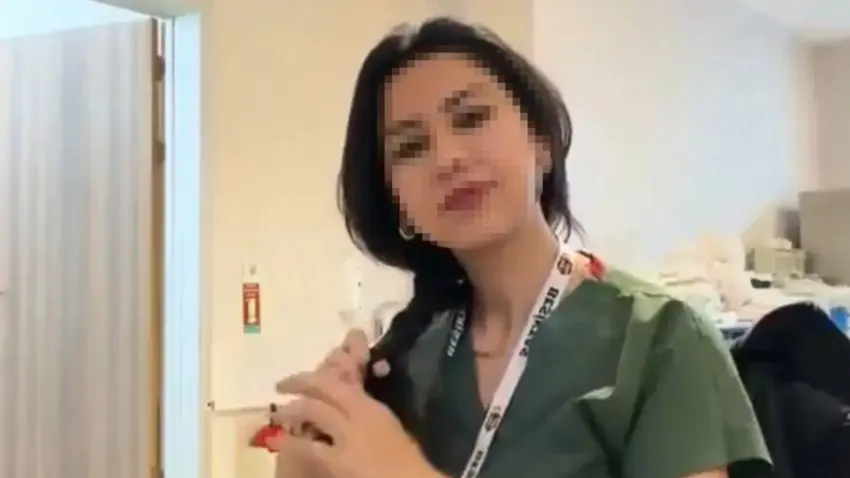 Terör propagandasından gözaltına alınmıştı: 'Saç örme' eylemine katılan hemşire serbest bırakıldı haberinin görseli