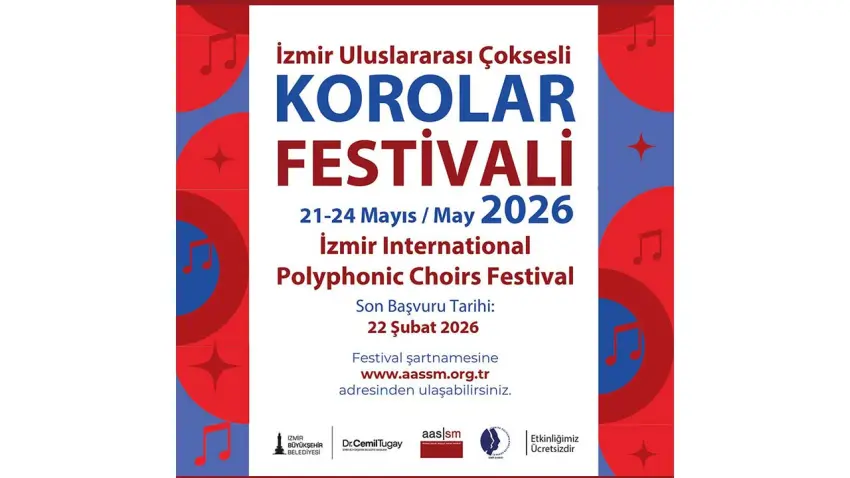5. İzmir Uluslararası Çoksesli Korolar Festivali başvuruları başladı