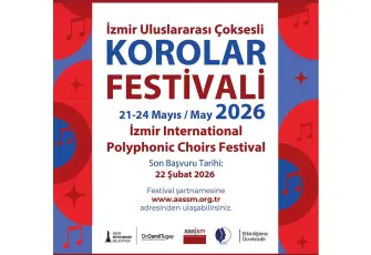 5. İzmir Uluslararası Çoksesli Korolar Festivali başvuruları başladı