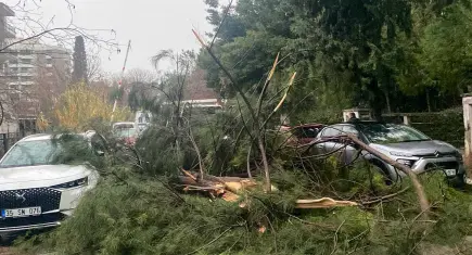 Buca Belediyesi ekipleri yağış ve fırtınaya karşı seferber oldu