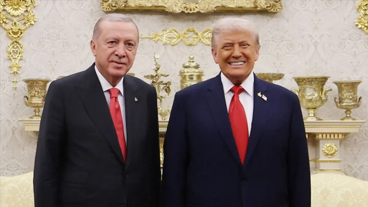 Cumhurbaşkanı Erdoğan, ABD Başkanı Trump görüştü haberinin görseli