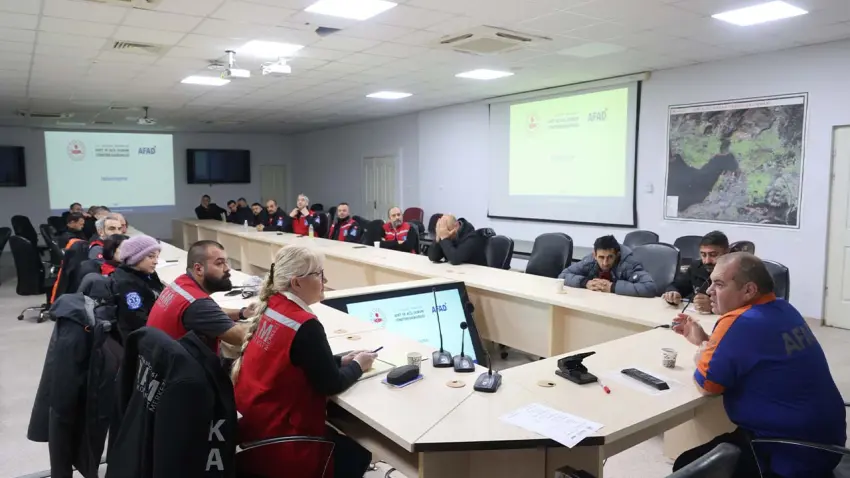 Konak Belediyesi’nin KAM ekibi AFAD akreditasyonu için hazır