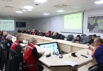 Konak Belediyesi’nin KAM ekibi AFAD akreditasyonu için hazır