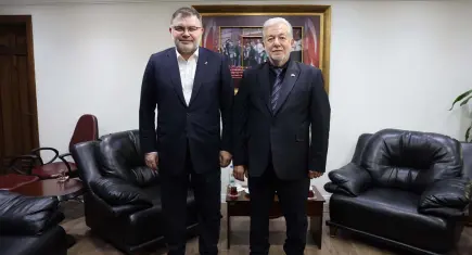 AK Parti İzmir İl Başkanı Bilal Saygılı’dan Yalçın Ata’ya ziyaret