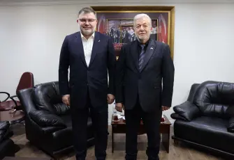 AK Parti İzmir İl Başkanı Bilal Saygılı’dan Yalçın Ata’ya ziyaret