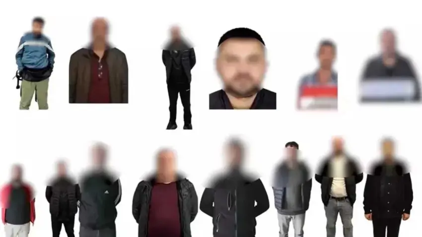 Kırmızı bültenle aranan 13 suçlu Türkiye'ye getirildi haberinin görseli