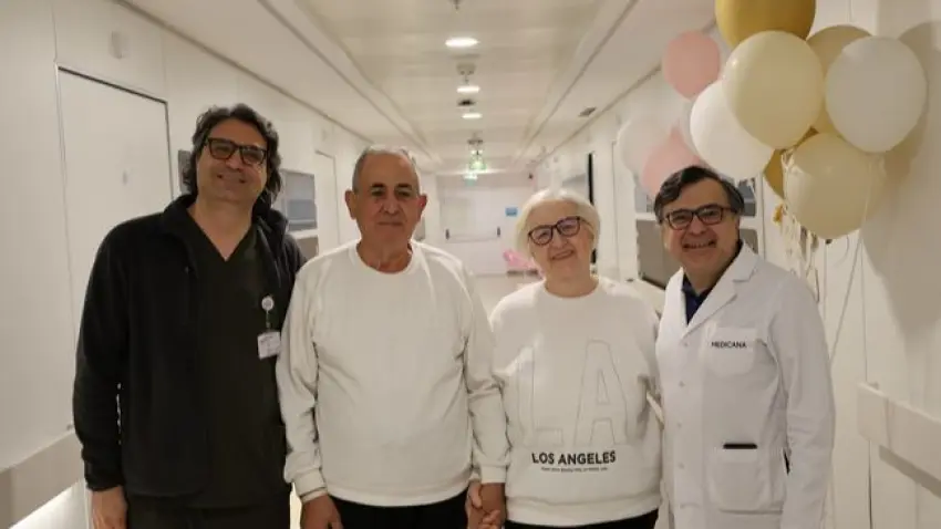 Yarım asırlık çift, modern cerrahiyle 24 saatte hayata döndü haberinin görseli