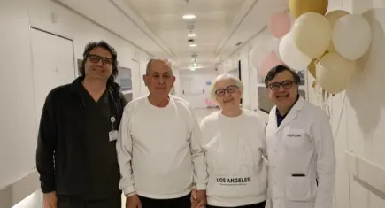 Yarım asırlık çift, modern cerrahiyle 24 saatte hayata döndü