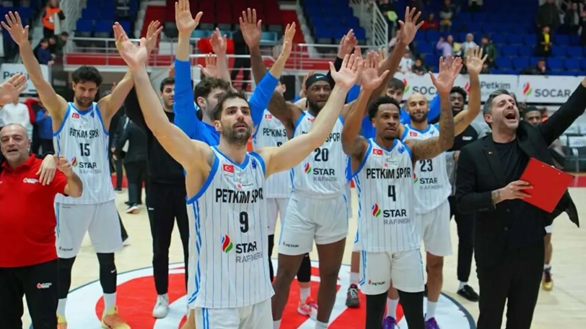 Aliağa Petkimspor çeyrek finali garantiledi haberinin görseli