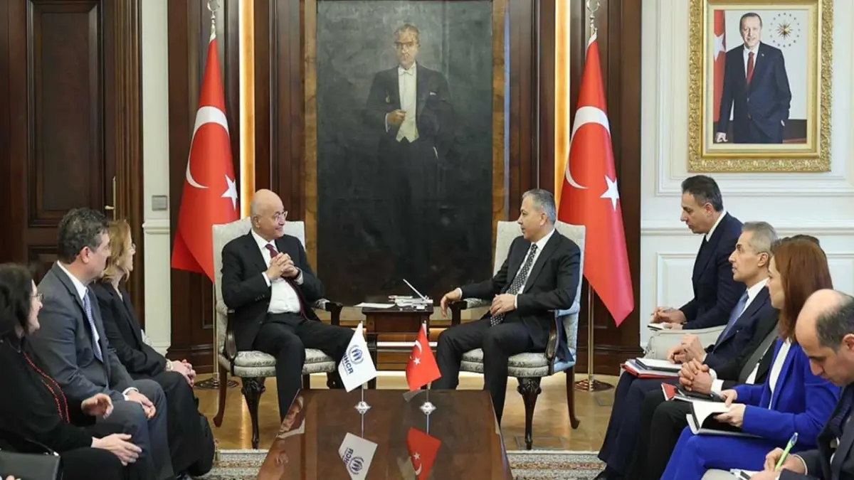 Ankara'da "Göç" diplomasisi: Bakan Yerlikaya BM heyetini kabul etti haberinin görseli