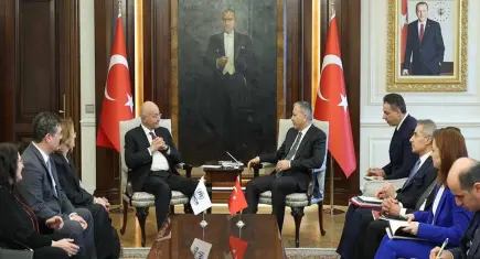 Ankara'da "Göç" diplomasisi: Bakan Yerlikaya BM heyetini kabul etti