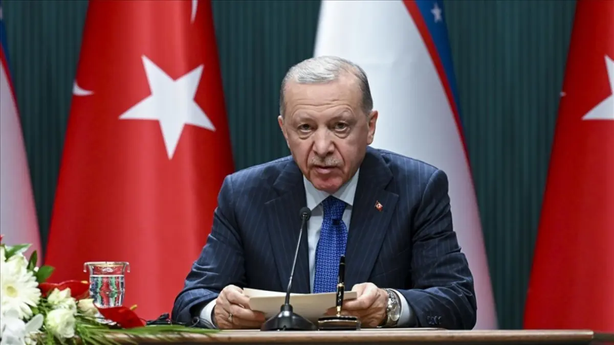 Cumhurbaşkanı Erdoğan: Türk dünyasının mührünü bu asra vuracağız haberinin görseli