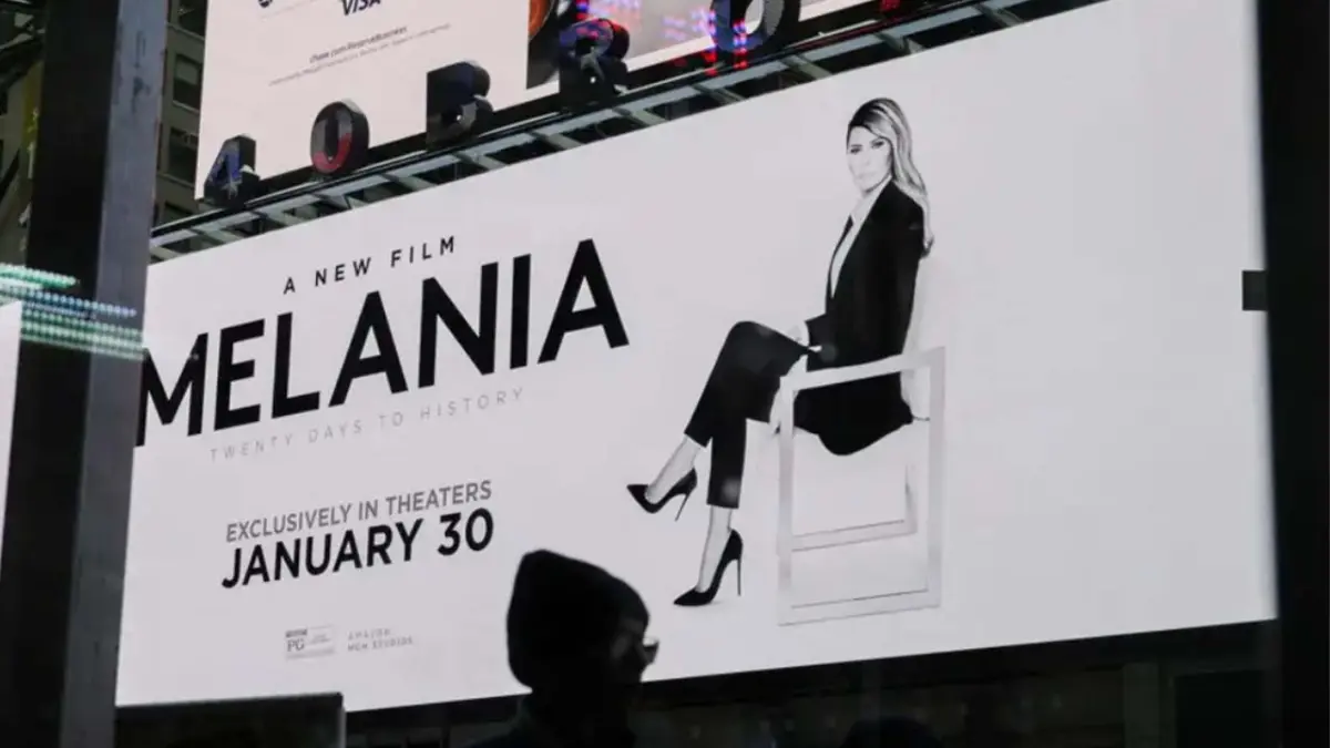 Melania Belgeseli Londra’da sadece 3 bilet sattı haberinin görseli