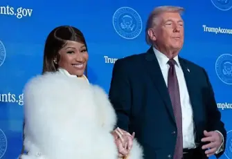 Nicki Minaj’dan Trump’a destek: El ele poz verdiler