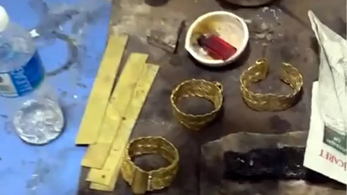 Güzellik merkezinde sahte altın operasyonu haberinin görseli