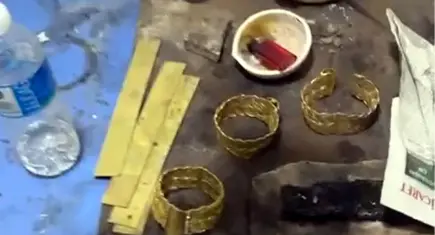 Güzellik merkezinde sahte altın operasyonu