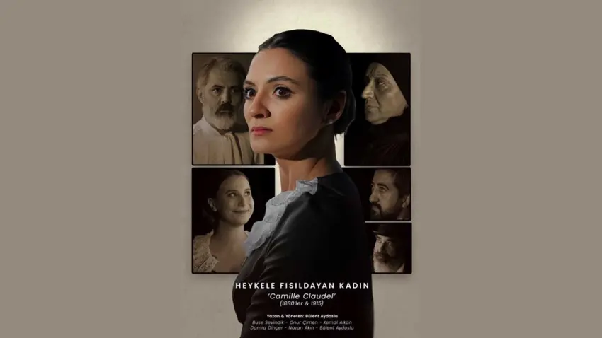 Heykele Fısıldayan Kadın sahnede