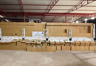 İzmir'de 12 milyon 720 bin makaron ele geçirildi