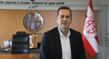 Antalyaspor Başkanı Perçin: Penaltılar olmasaydı çok farklı kazanabilirdik