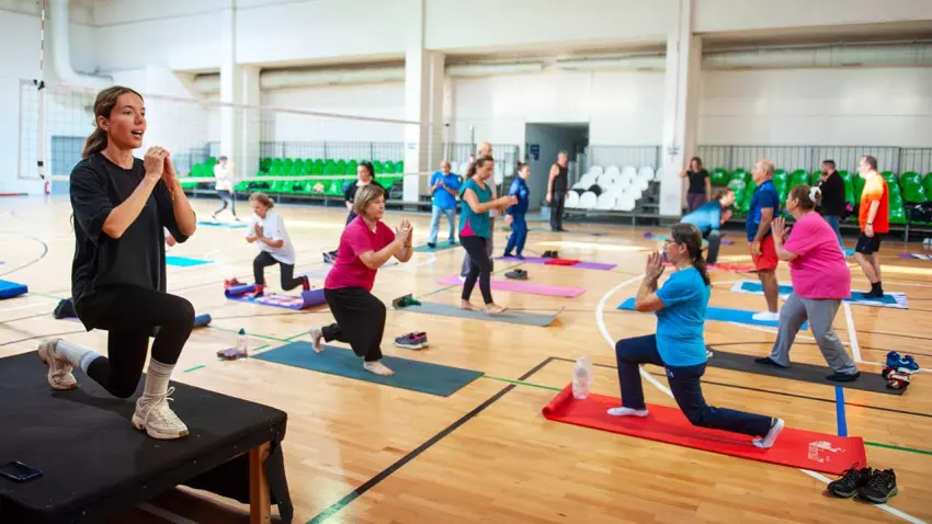 Karşıyaka’da sağlıklı yaşama spor desteği