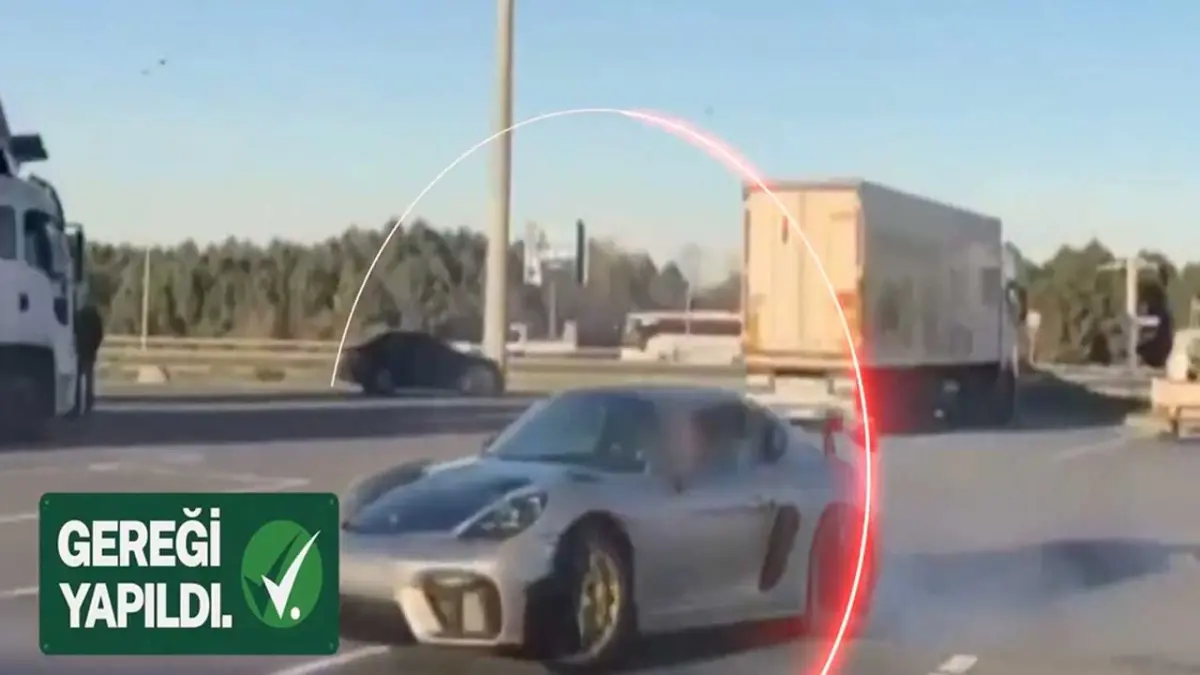 Bakan Yerlikaya duyurdu:300 kilometrenin üzerinde hız yapan sürücü yakalandı haberinin görseli