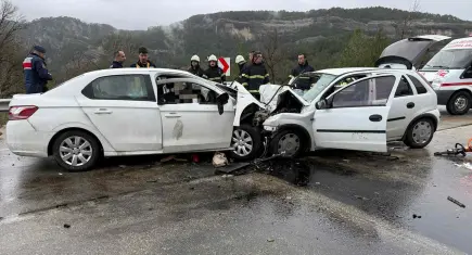 Burdur’da feci kaza