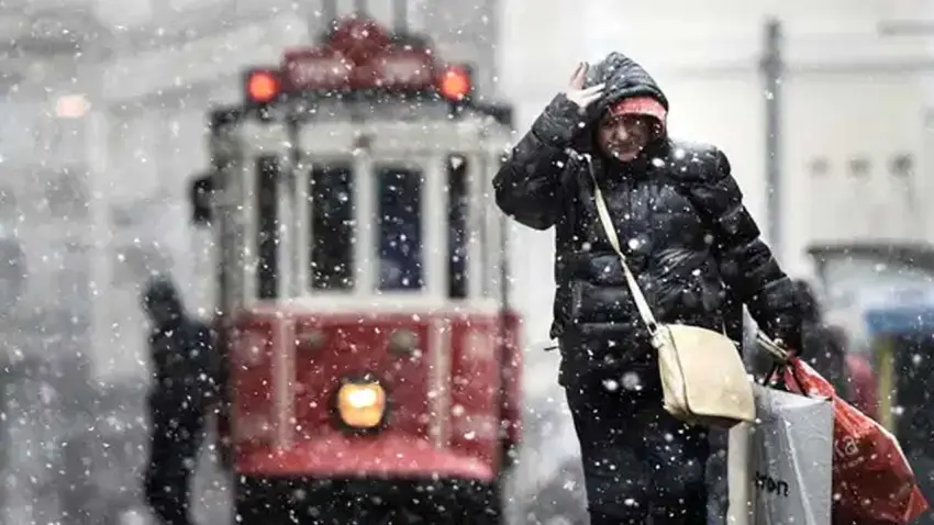 İstanbul'da kar yağışı kapıda haberinin görseli