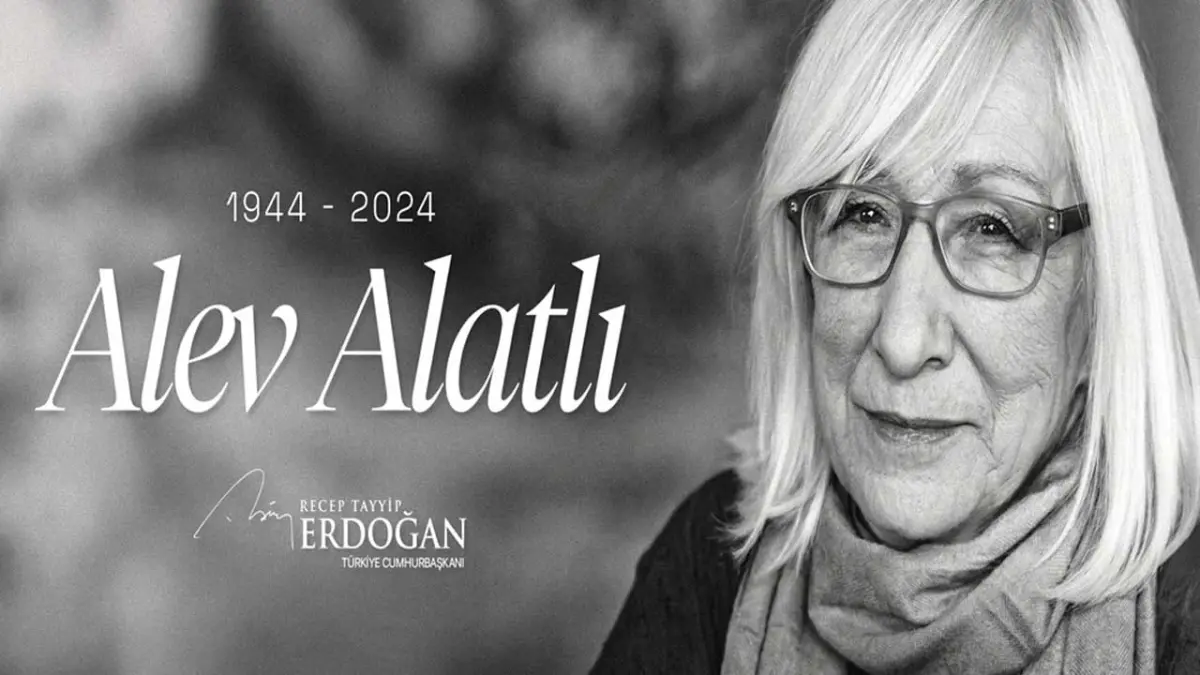 Cumhurbaşkanı Erdoğan, vefatının 2'nci yılında Alev Alatlı'yı andı haberinin görseli