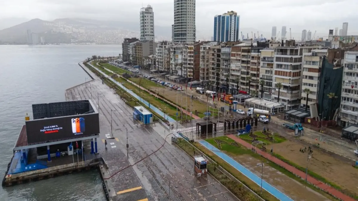 İzmir’de Ocak yağışları 88 yıllık rekoru aştı haberinin görseli