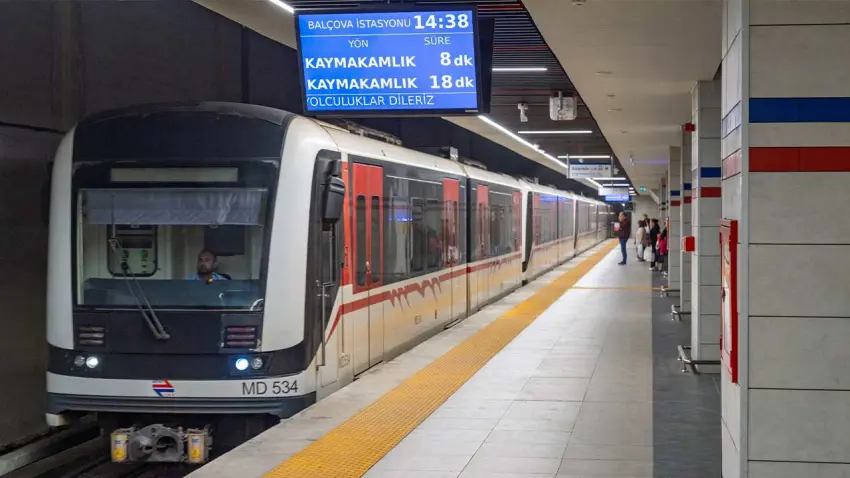 Metro seferleri Fahrettin Altay–Narlıdere hattında normale döndü