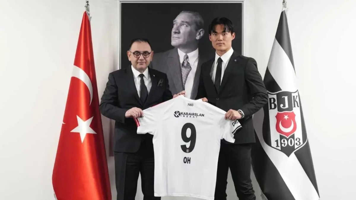 Beşiktaş’tan dev transfer: Güney koreli golcü imzayı attı! haberinin görseli