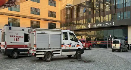 Çanakkale Devlet Hastanesi’nde korkutan yangın!