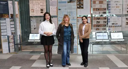 İEÜ’de yapay zeka ile insan dokunuşu sergide buluştu