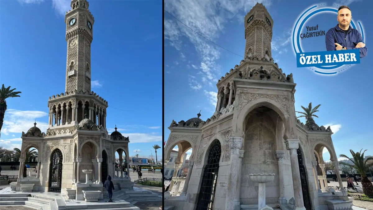 İzmir’in simgesinin bakım vakti geldi haberinin görseli