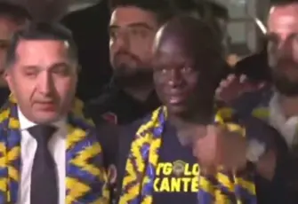 N'Golo Kante İstanbul'da