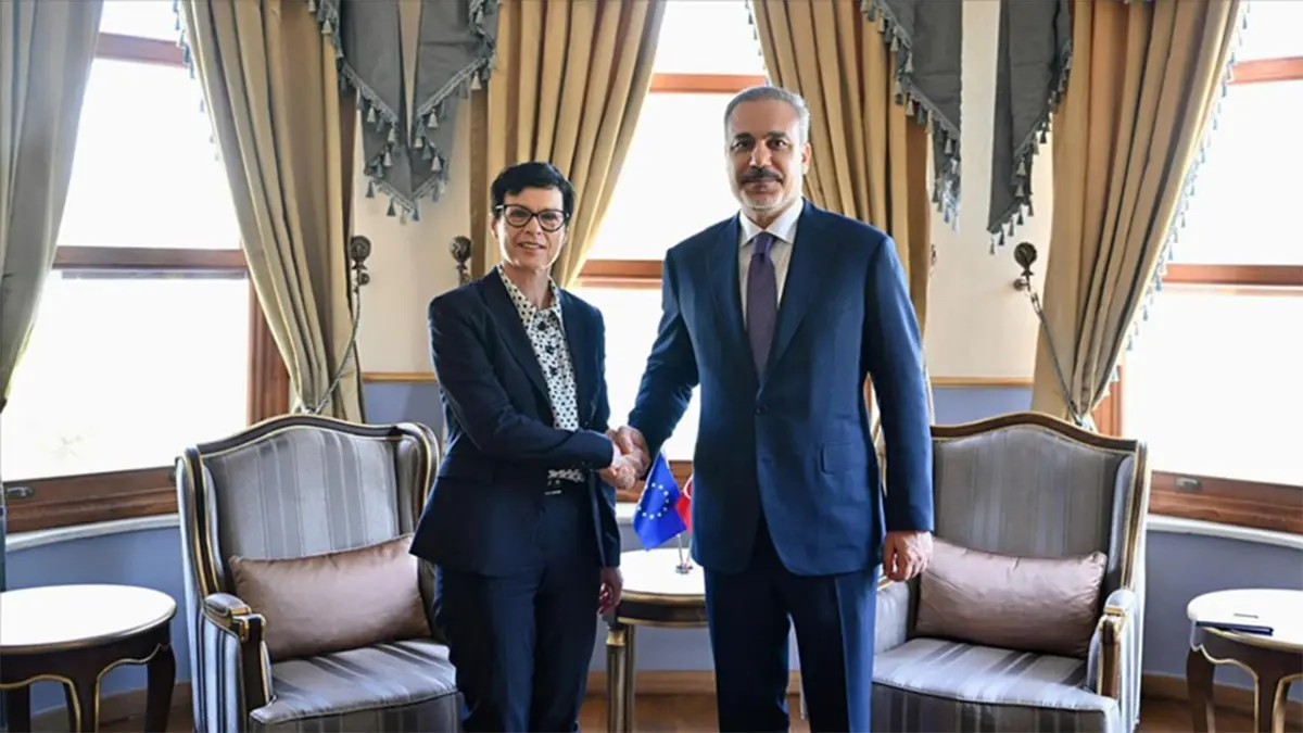 Bakan Fidan, Avrupa Komisyonu Komiseri Kos ile görüştü: Türkiye'nin aday ülke statüsü yeniden teyit edildi haberinin görseli