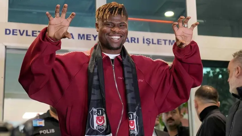 Beşiktaş, Emmanuel Agbadou transferini KAP'a bildirdi haberinin görseli