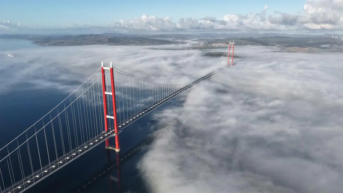 Çanakkale Boğazı yoğun sis nedeniyle ulaşıma kapandı haberinin görseli