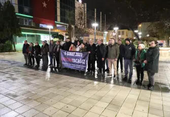 CHP Menderes, 6 Şubat depremlerinin yıldönümünde anma töreni düzenledi