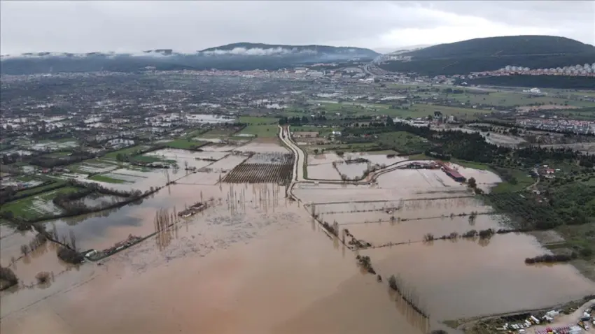 Muğla 24 saatte rekor yağış aldı: Metrekareye 96,5 kg su düştü