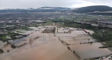 Muğla 24 saatte rekor yağış aldı: Metrekareye 96,5 kg su düştü