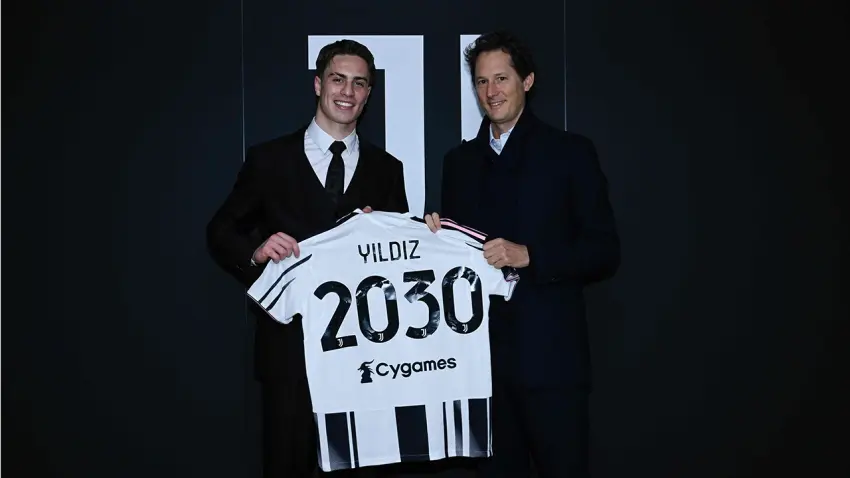 Juventus, Kenan Yıldız'ın sözleşmesini 2030'a kadar uzattı haberinin görseli