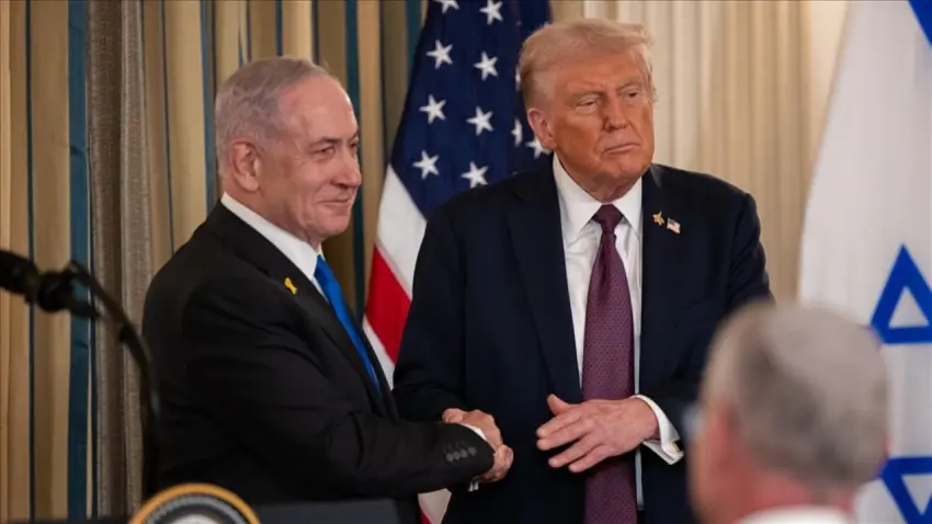 Netanyahu, Trump ile İran’ı görüşmek üzere ABD’ye gidiyor haberinin görseli
