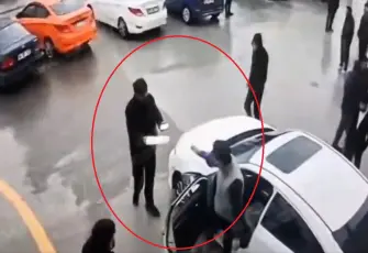 Polis memurunun öldüğü araç muayene istasyonundaki kavgaya ait görüntüler ortaya çıktı